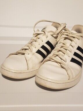 Men Adidas Classic White Shoes Sneakers Size 12